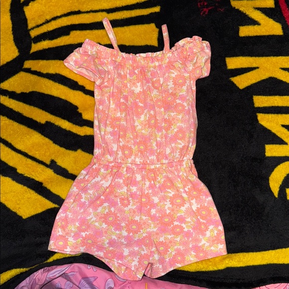 The Children's Place Pink and Black Kids One Pieces - Picture 12 of 15
